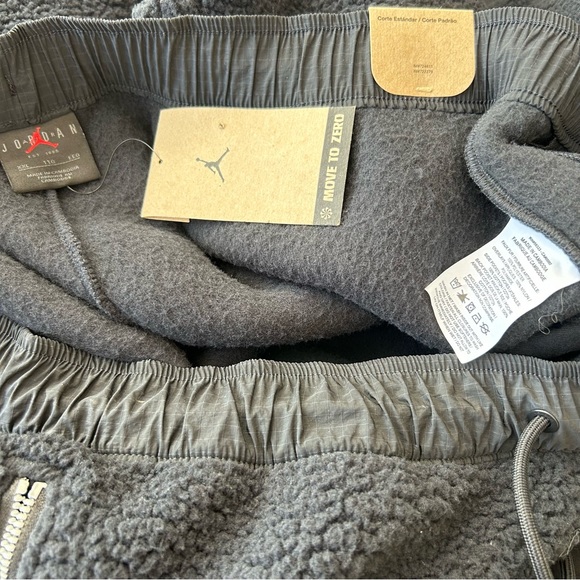 Jordan Black Essential Winter Plush Fleece Pant XXL Nike Air Jordan - Picture 5 of 10